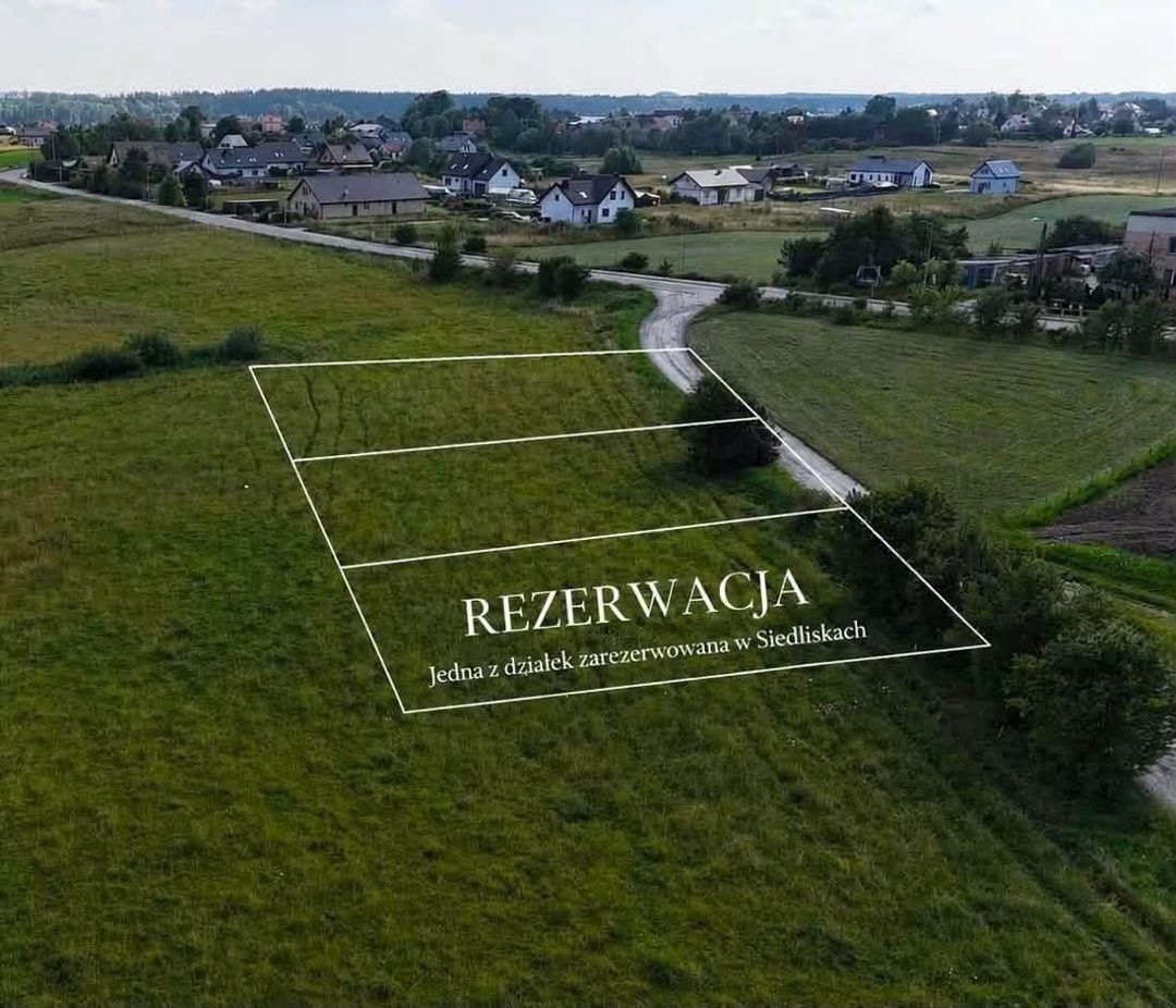 Działka budowlana za Ełkiem z Warunkami Zabudowy I siedliska