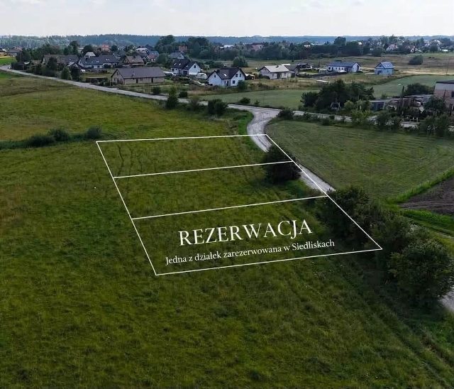 Działka budowlana za Ełkiem z Warunkami Zabudowy I siedliska