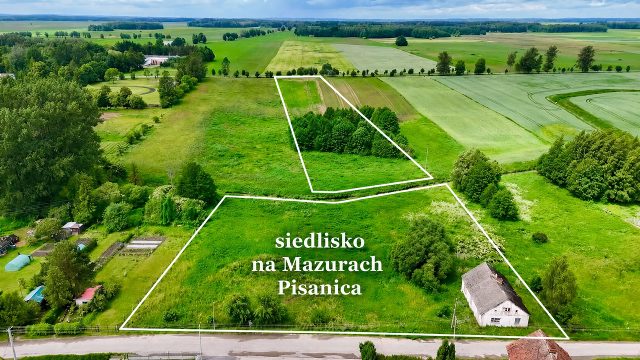 Siedlisko na mazurach 2 ha gruntu, dom do remontu