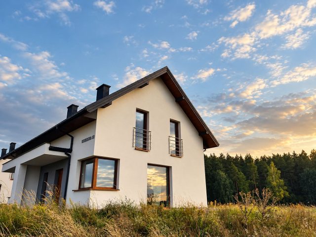 Nowoczesny dom z widokiem na las, 86 m2 I Stare Kupiski